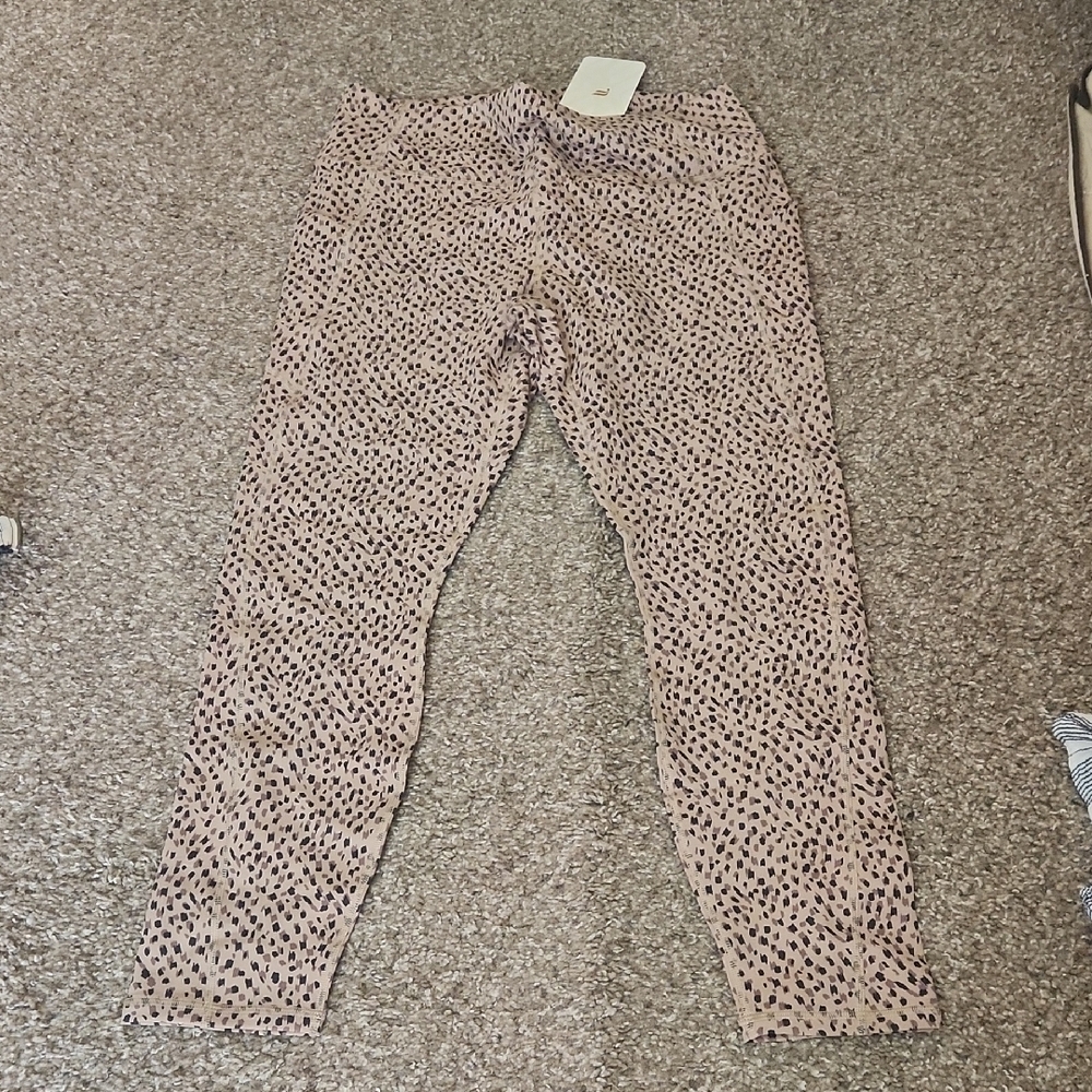 Fabletics Abstract Cheetah High-Waisted Leggings
